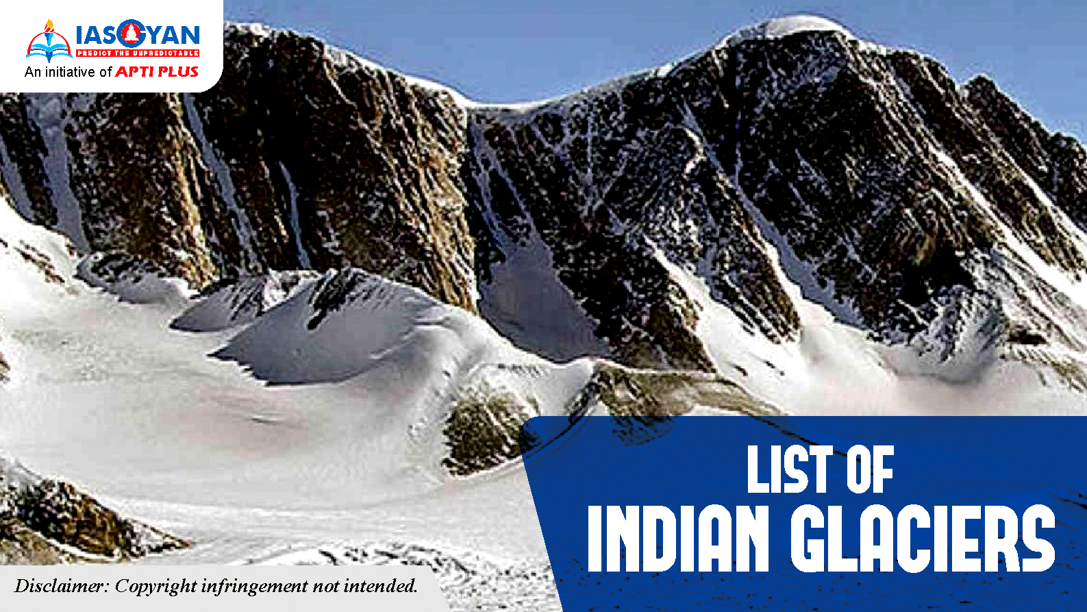 LIST OF INDIAN GLACIERS