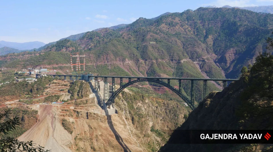 BANIHAL-SANGALDAN RAILWAY LINE