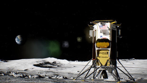 FIRST LUNAR LANDING BY A PRIVATE COMPANY
