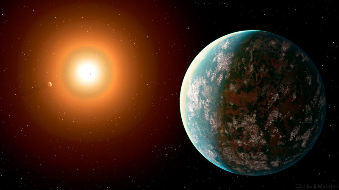 FIRST TIDALLY LOCKED SUPER-EARTH EXOPLANET