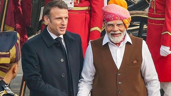 French President Macron's India visit