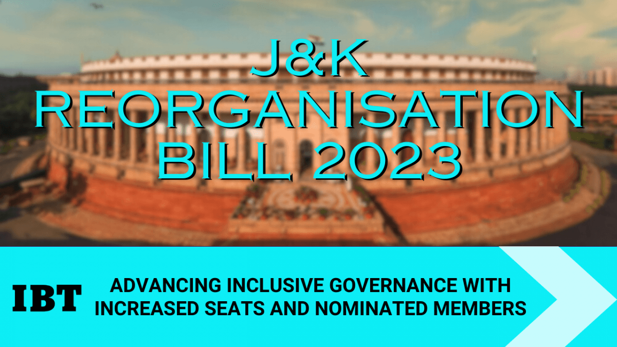 J&K REORGANISATION BILL