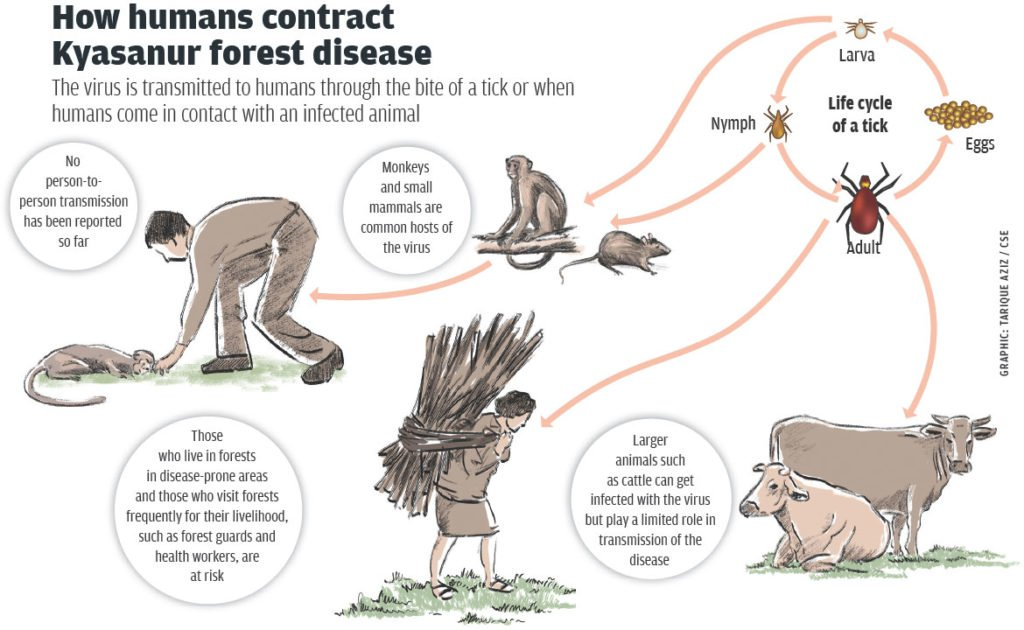 Kyasanur Forest Disease (KFD) in Karnataka -UPSC