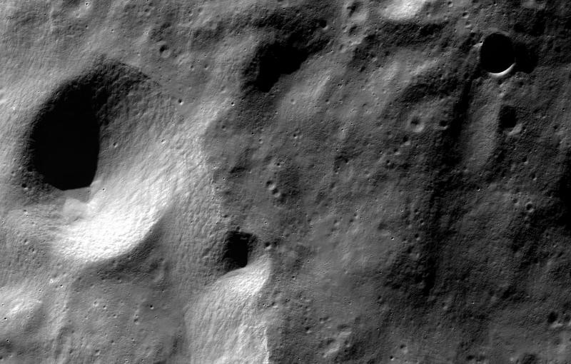 POLAR CRATERS ON THE MOON