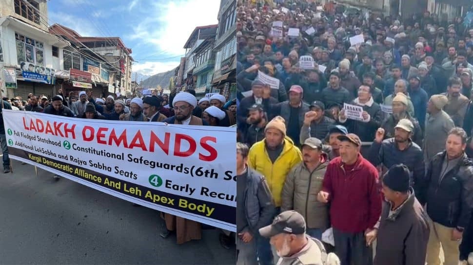 Protests in Ladakh