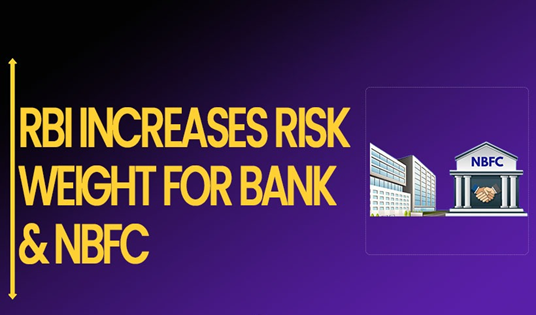 RBI’S INCREASE IN RISK WEIGHTS