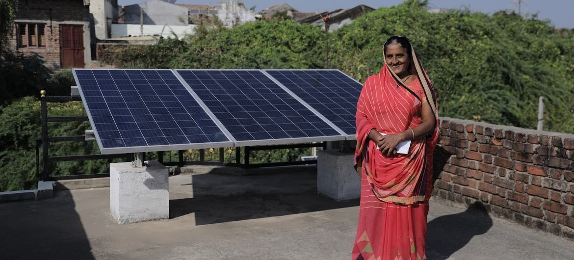 Solar power in India