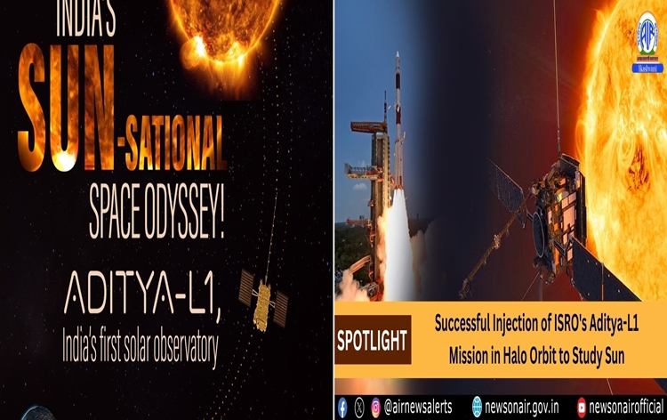 Successful Injection of ISRO's Aditya-L1 in Halo Orbit to Study Sun