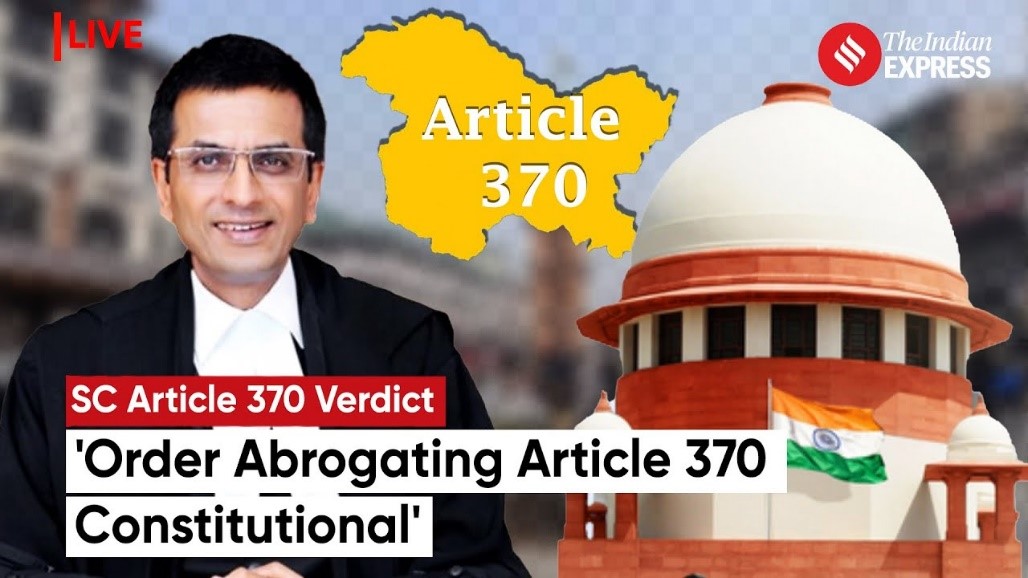 Supreme Court Verdict on Abrogation of Article 370