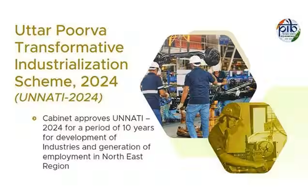 Uttar Poorva Transformative Industrialisation Scheme, 2024 (UNNATI – 2024)