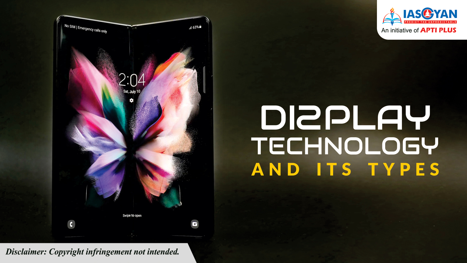 DISPLAY TECHNOLOGY AND ITS TYPES