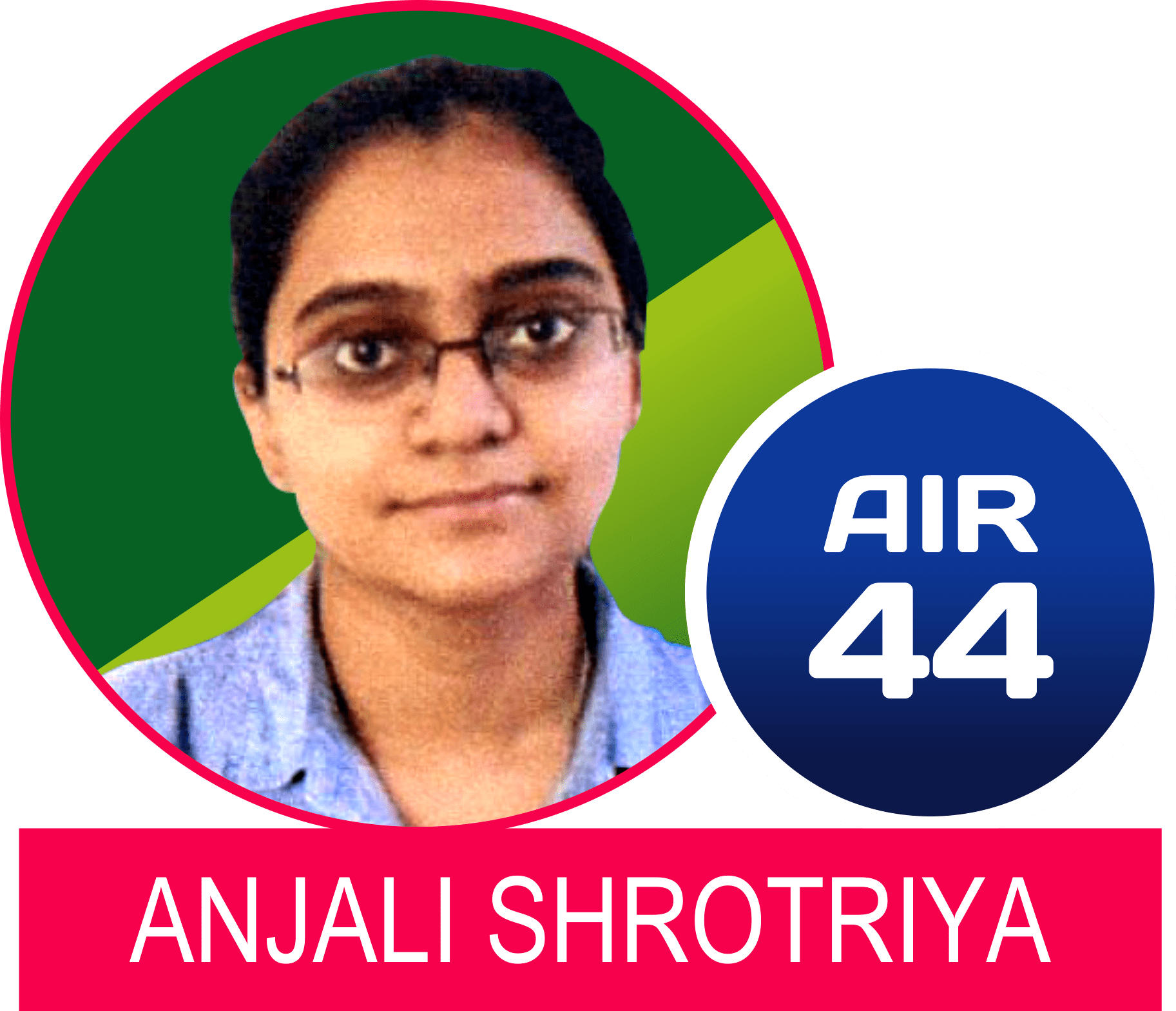 ANJALI SHROTRIYA, AIR 44,UPSC CSE 2021