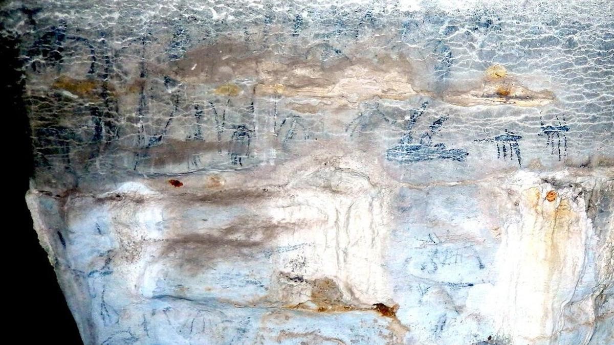 Andriamamelo Cave Art UPSC