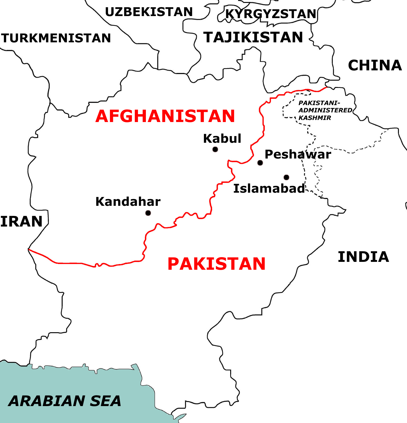 GEOGRAPHY OF AFGHANISTAN UPSC