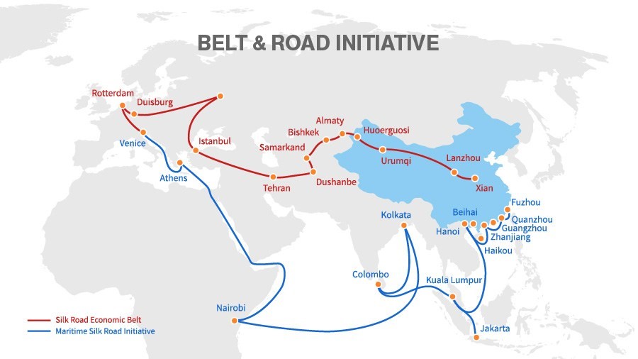 Belt and Road Initiative (BRI) UPSC