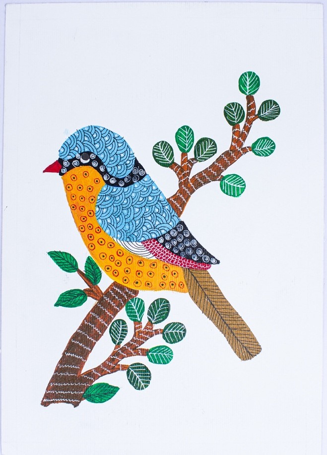 Gond paintings UPSC.