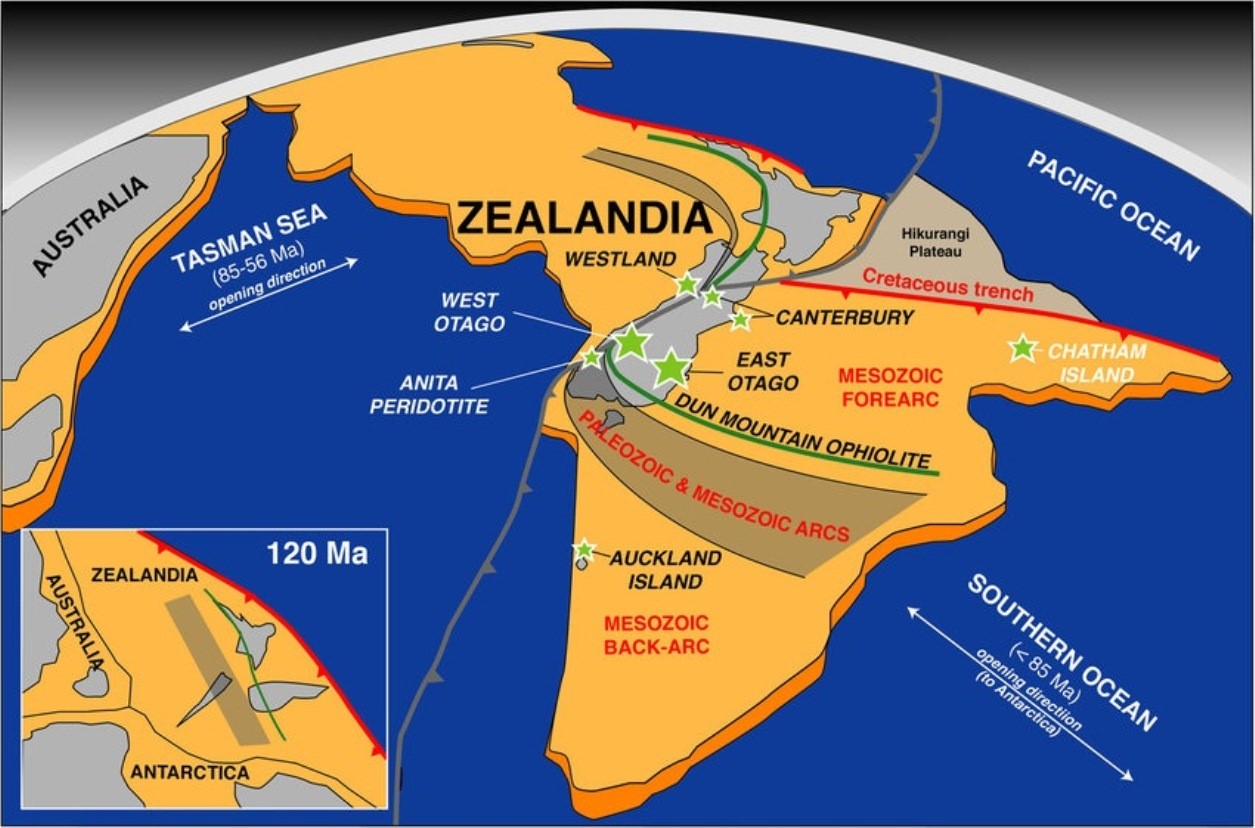 Zealandia, the 8th hiding continent