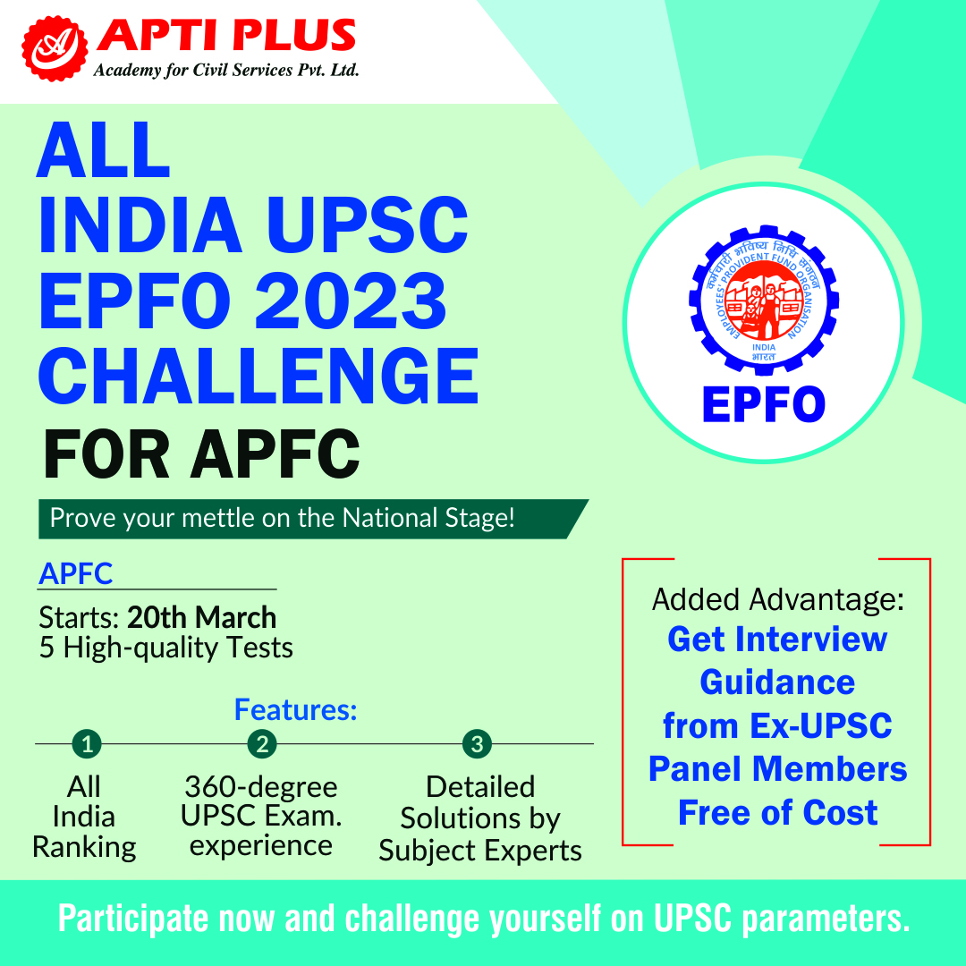All India UPSC EPFO APFC 2023 Challenge