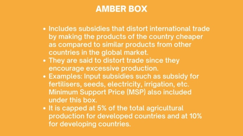 WTO AGRCULTURAL SUBSIDIES
