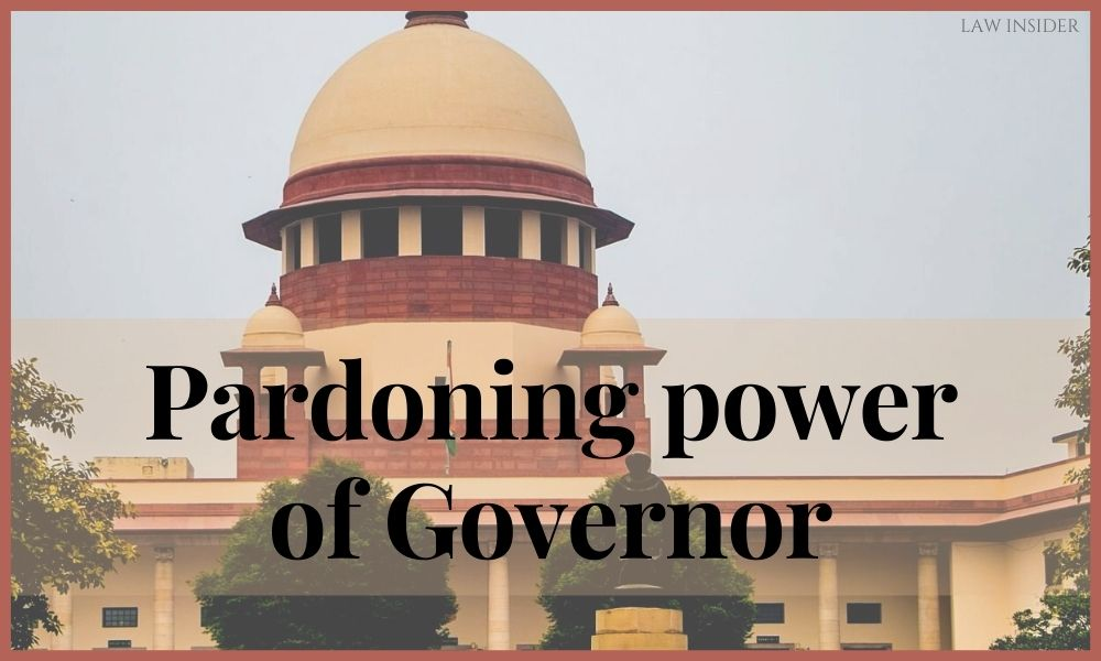 PARDON POWER OF GOVERNOR