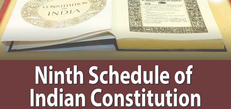 9th SCHEDULE IAS GYAN