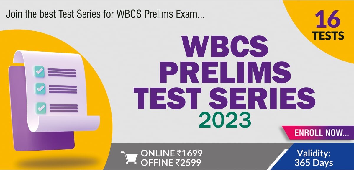 Wbcs Prelims test series 2023